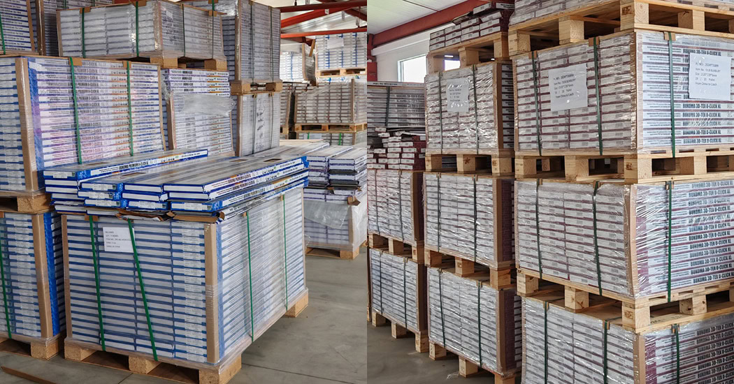 Sklad vinylových podláh BUKOMA